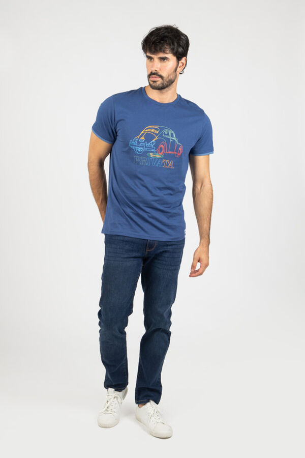 Privata Short sleeve T-shirt Blue