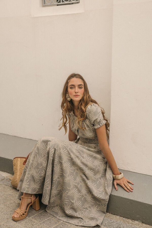 Cherubina Aurora dress Kaki