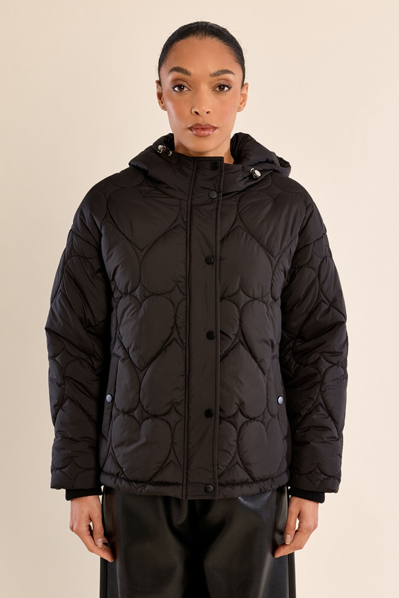 Molly Bracken Casaco acolchoado com capuz