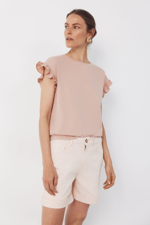 Cortefiel Camisola b&aacute;sica folho Subiu