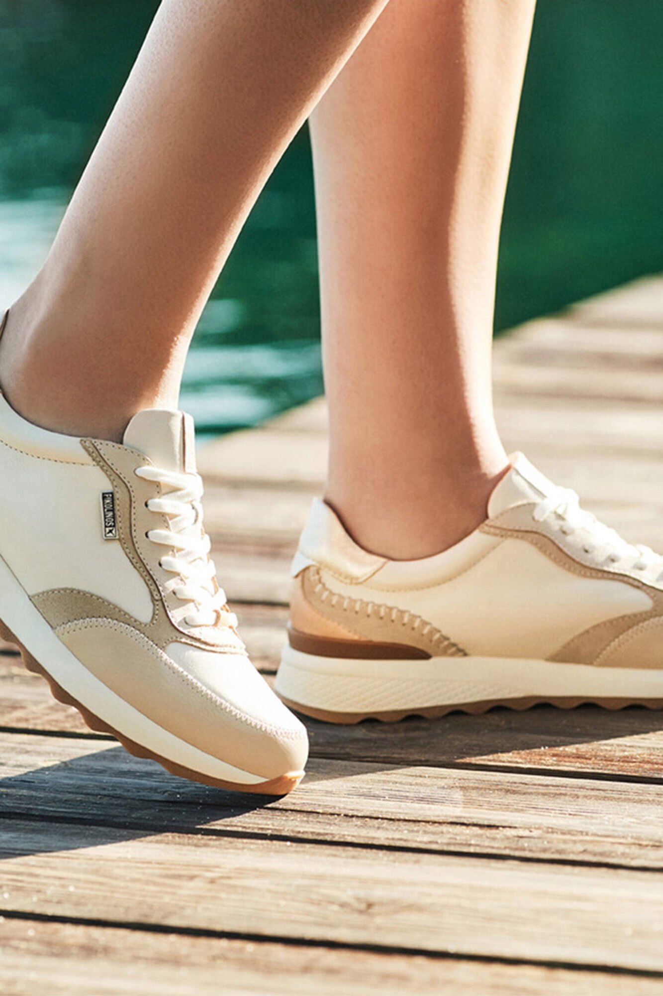 Pikolinos Sapatilhas com fecho de atacadores para mulher