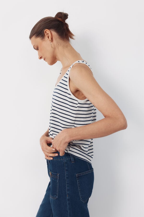 Cortefiel Regata al&ccedil;as Azul