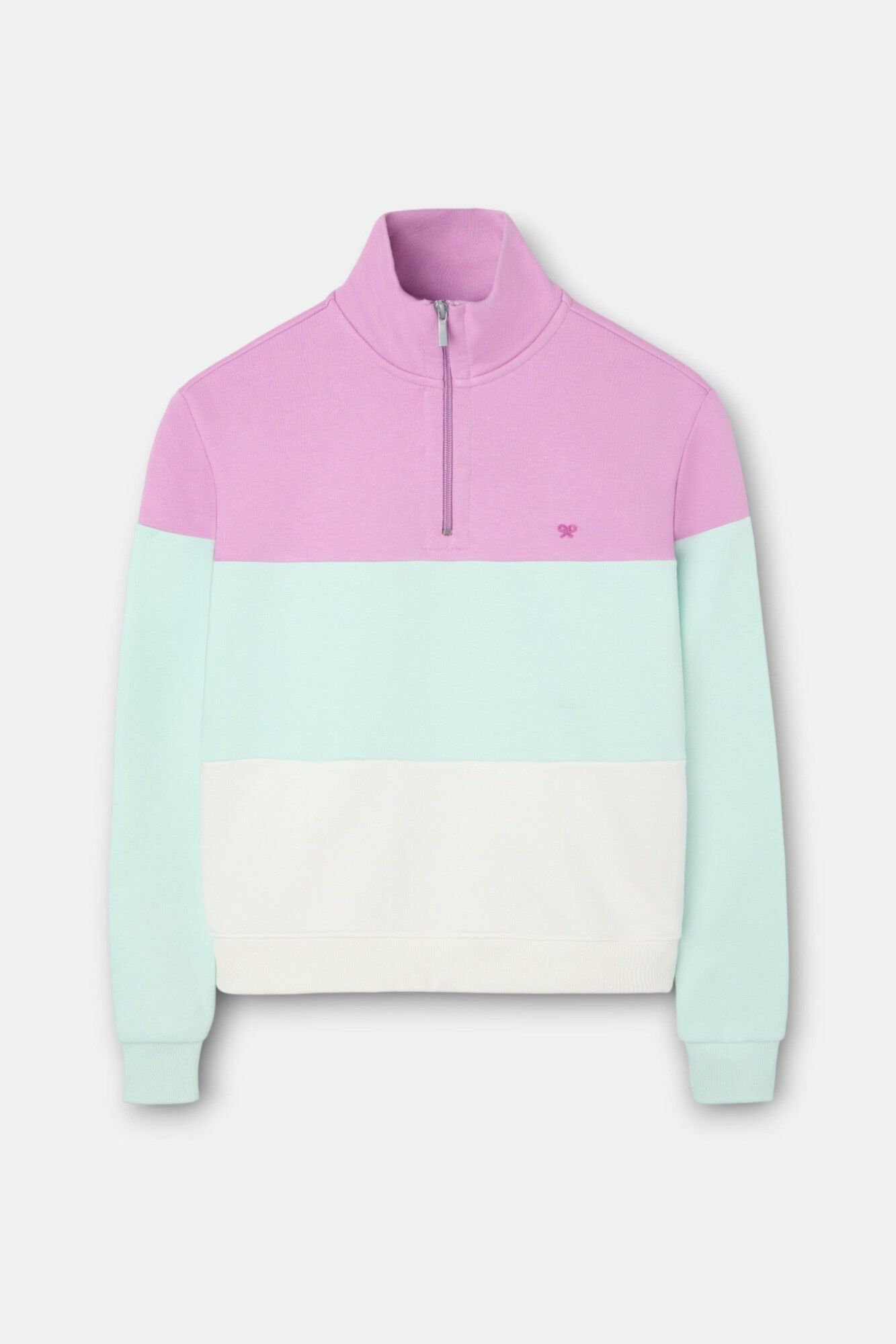 Silbon Sweatshirt feminina tricolor