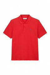 Cortefiel Polo shirt link structure Coral