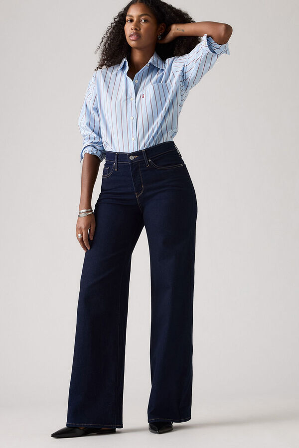 Levi's Calça Jeans 318™ Shaping de Perna Larga Azul