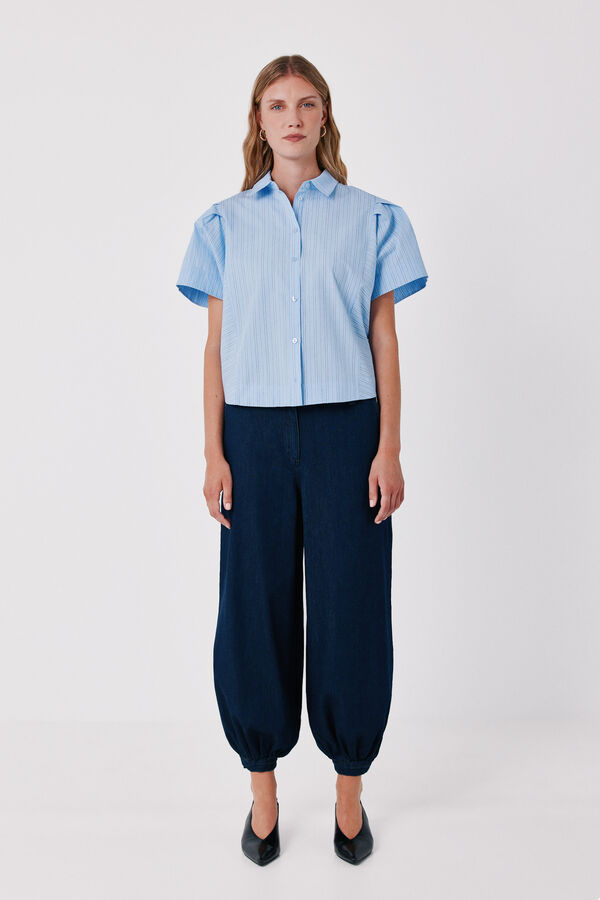 Cortefiel Baggy jeans Blue