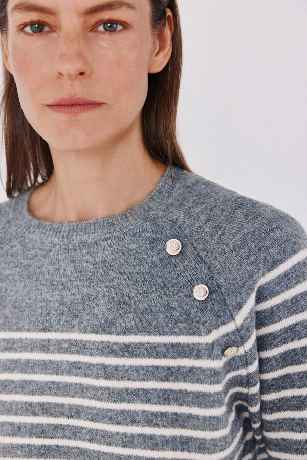 Cortefiel Soft touch jumper Grey