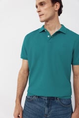 Cortefiel Polo shirt link structure Green