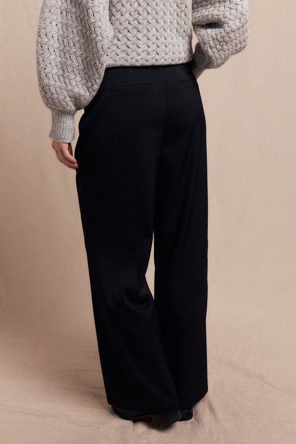 Slowlove Pleated trousers Black