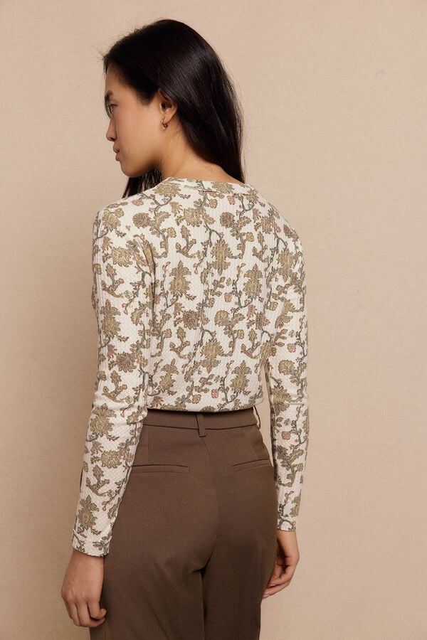 Slowlove Camiseta estruturada estampada Multicolorido