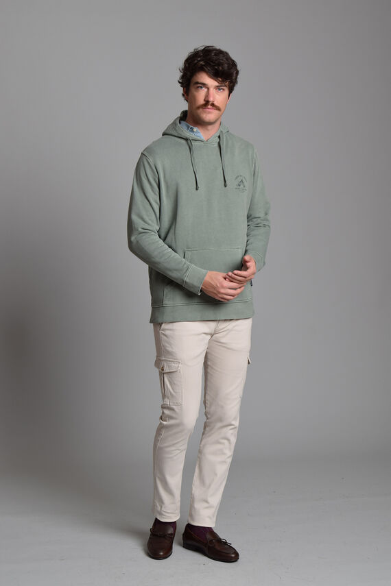 Sudadera Capucha Lavada