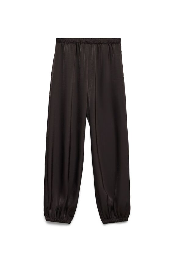 Pantalón bombacho satinado