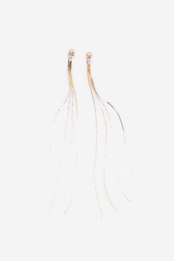 Cortefiel Waterfall earrings Gold