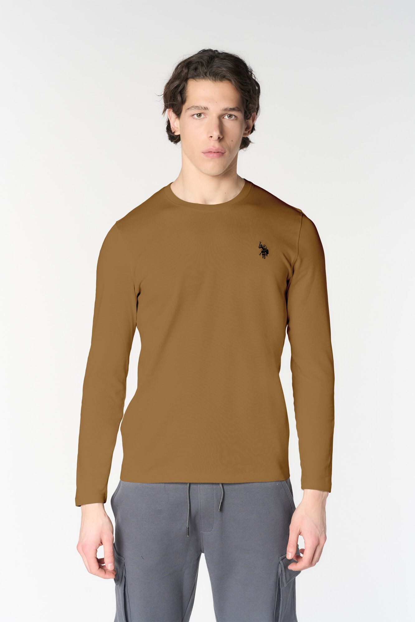 Us Polo T-shirt de manga comprida