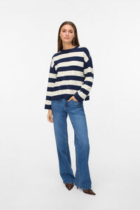 Vero Moda Camisola de malha fina com malha gola redonda 