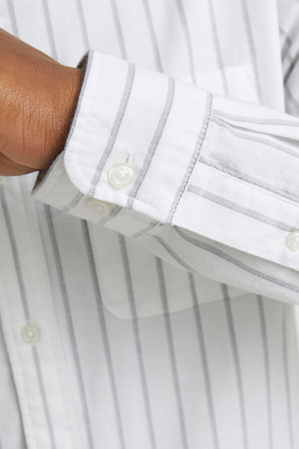 Jack & Jones Camisola oxford slim fit Branco