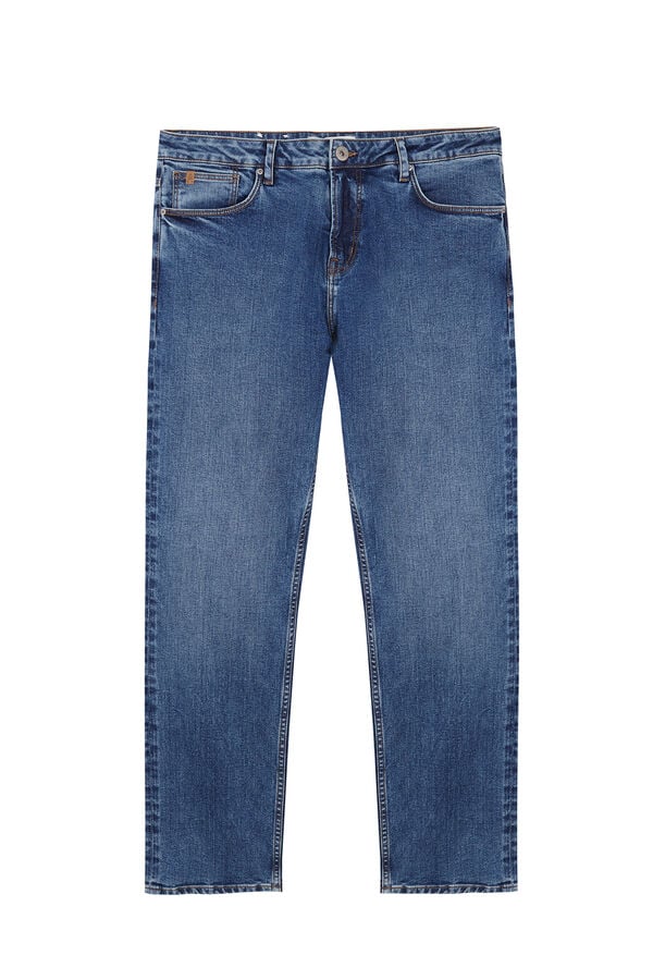 Cortefiel Regular fit jeans Blue