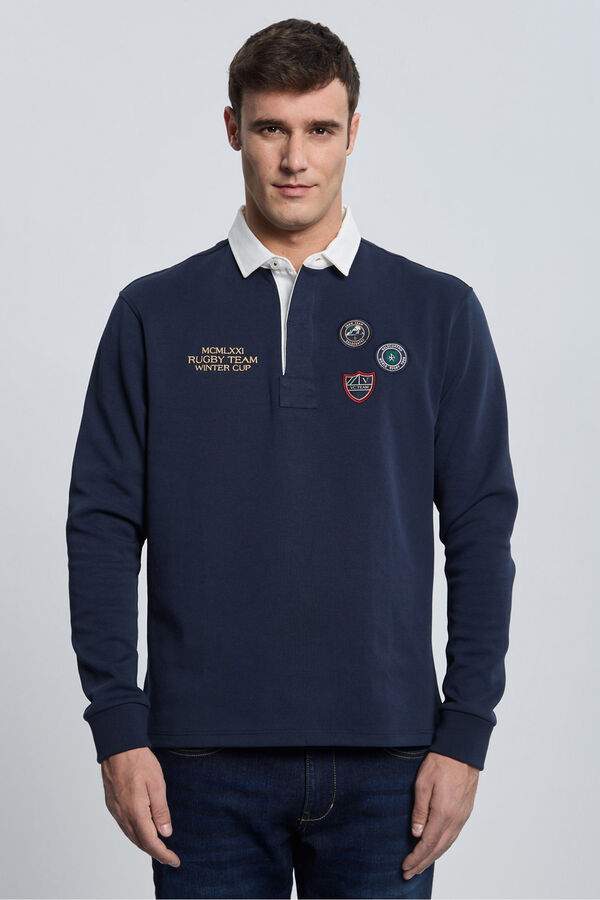 Valecuatro Escudos azul marinho Rugby 3 Azul