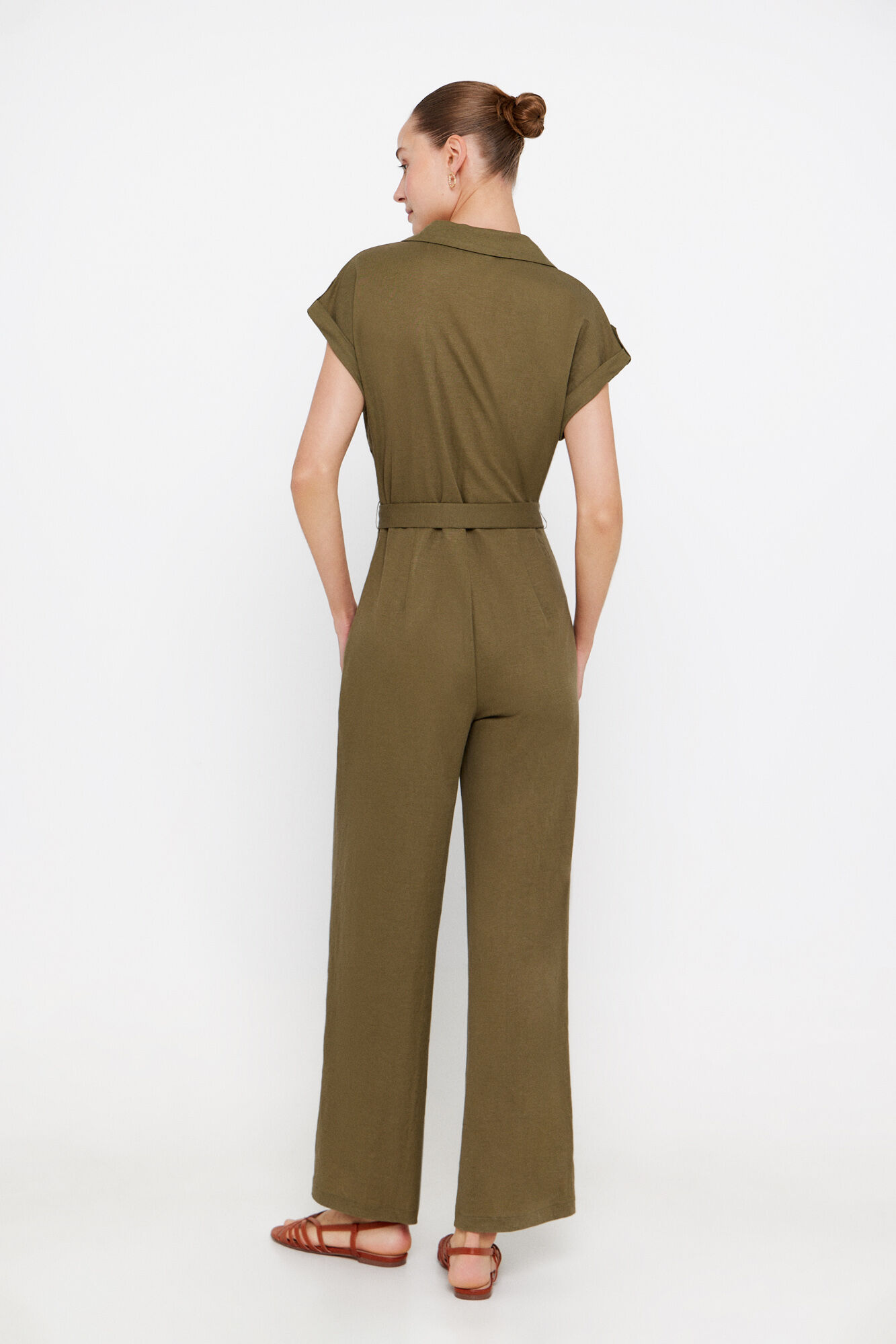 Jersey knit overalls online