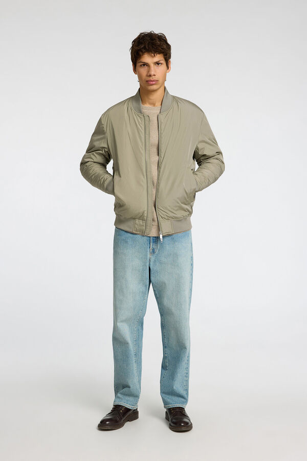 Selected Casaco bomber Cinzento