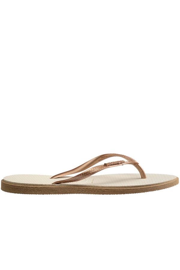 Havaianas Sand&aacute;lia Slim Point Tostado