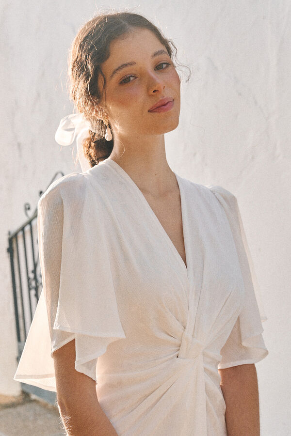 Polín Et Moi Vestido de noiva jasmim Branco