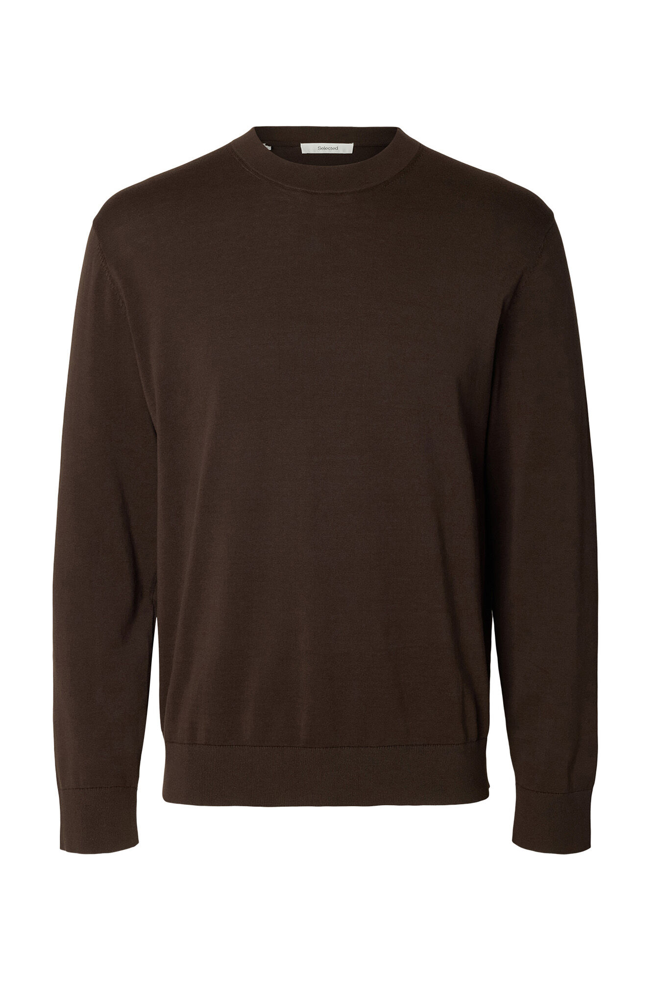 Selected Camisola leve 100% algod&atilde;o org&acirc;nico