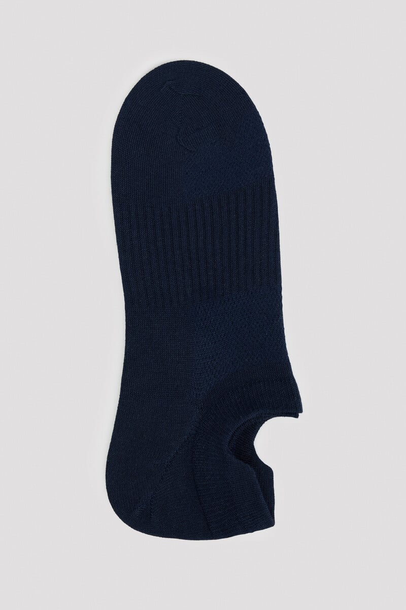Cortefiel Ankle sock with COOLMAX® Navy