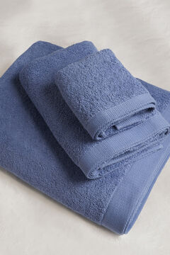 Cortefiel Blue Ocean 550 Hand Towel Royal blue