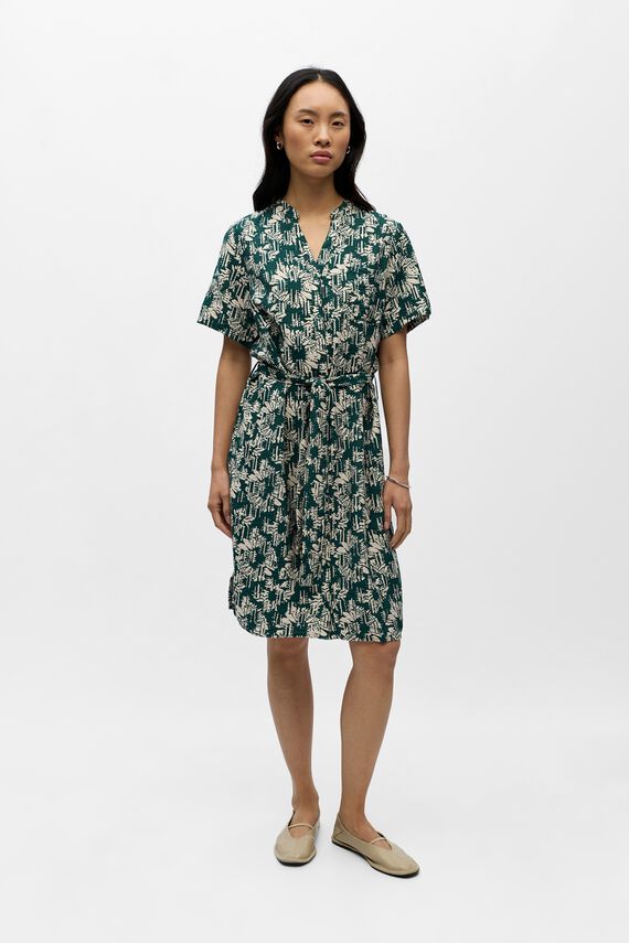 Vestido corto estampado