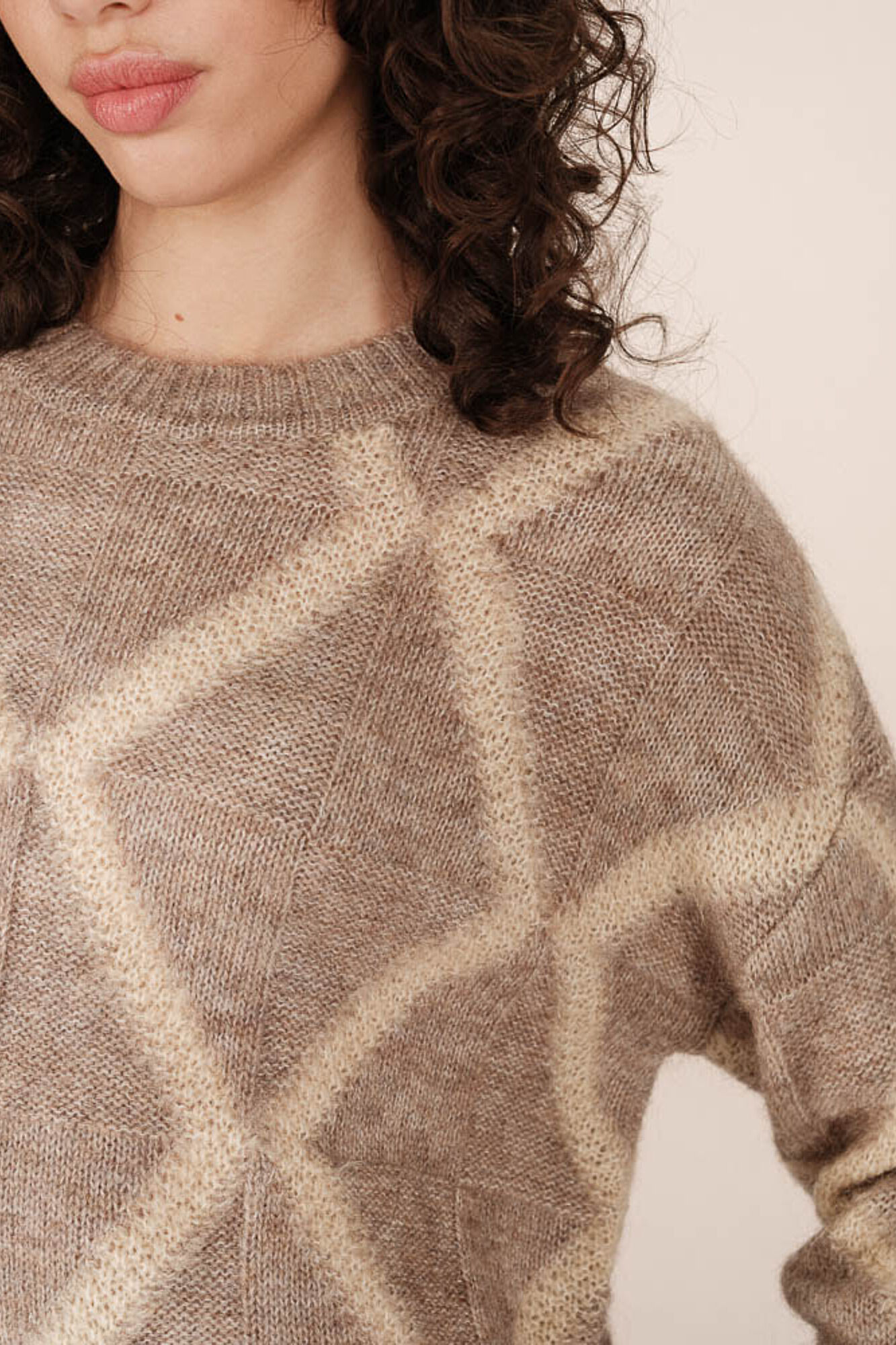 Grace & Mila Camisola b&aacute;sico com gola redonda