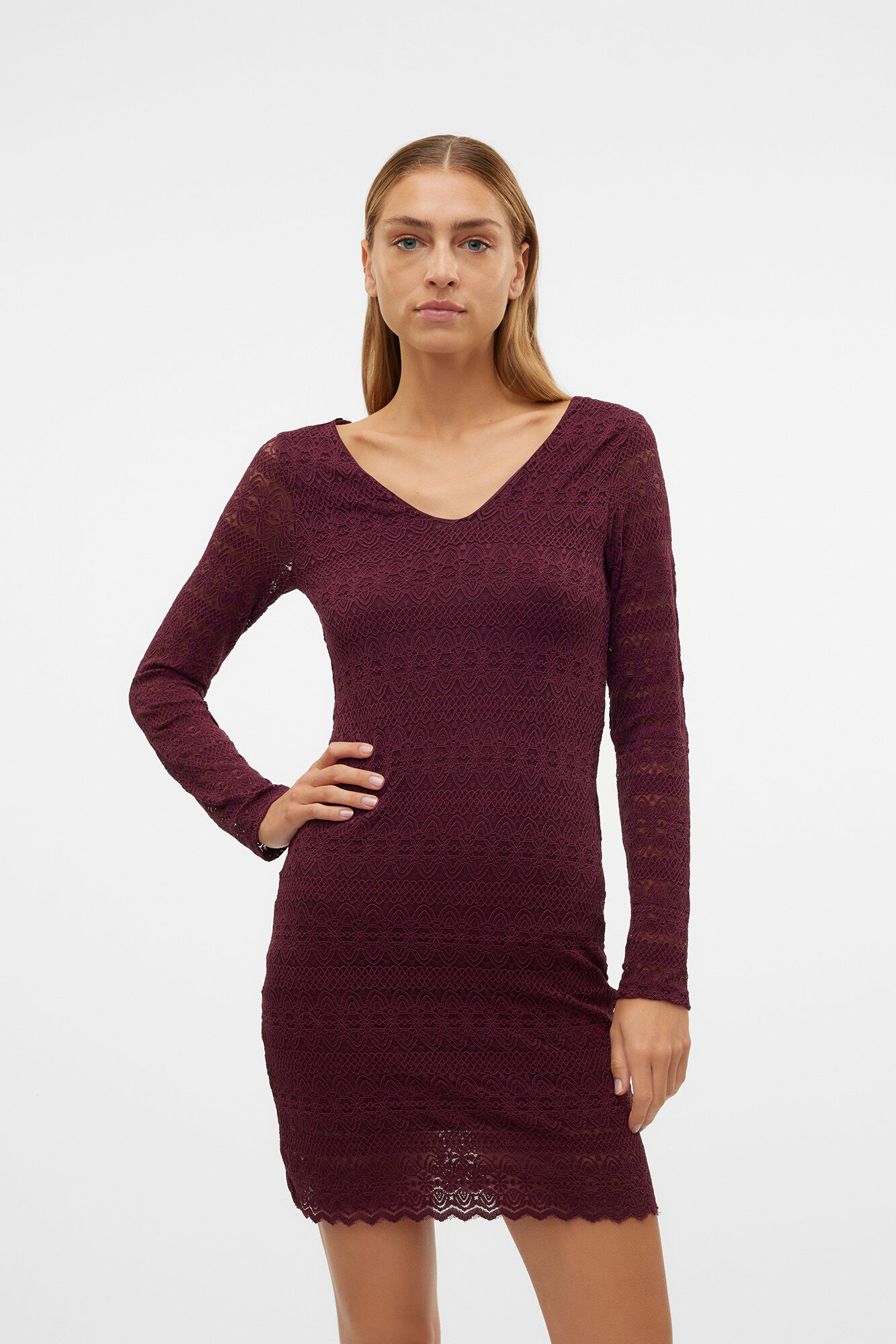 Vero Moda Vestido curto de manga comprida 