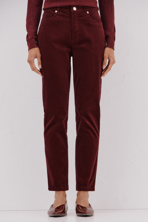 Cortefiel Calças sensacionais de veludo veludo Granada