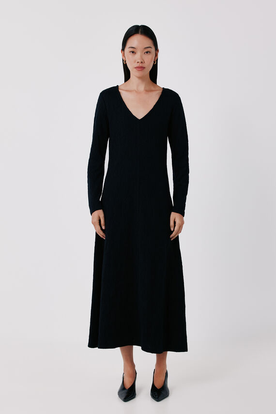 Vestido jacquard