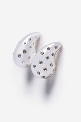 Cortefiel Drop earring Grey