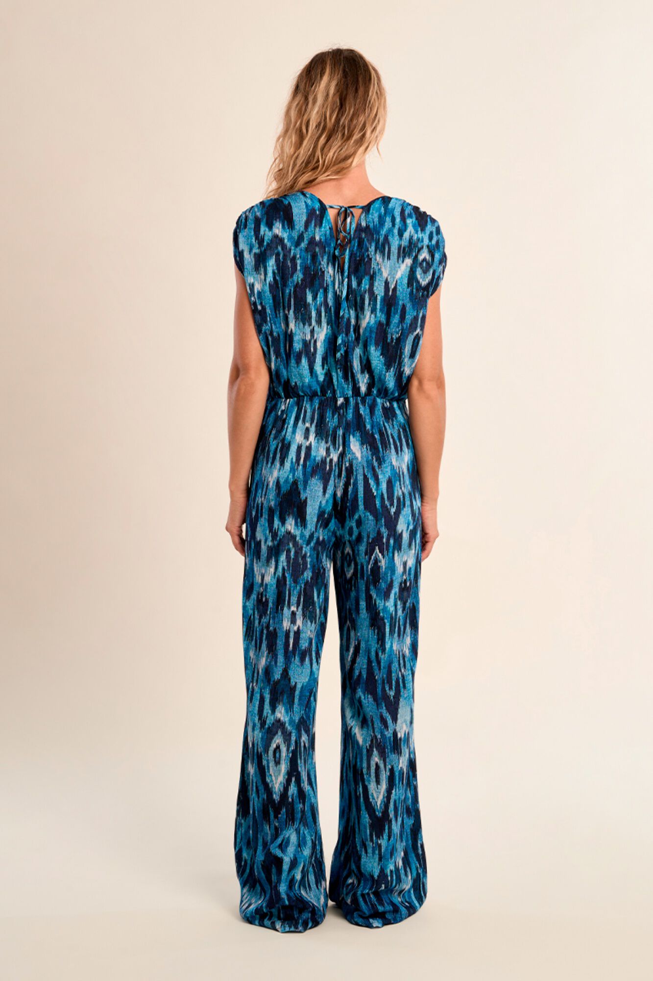 Molly Bracken Macac&atilde;o comprido de mulher de manga curta estampado