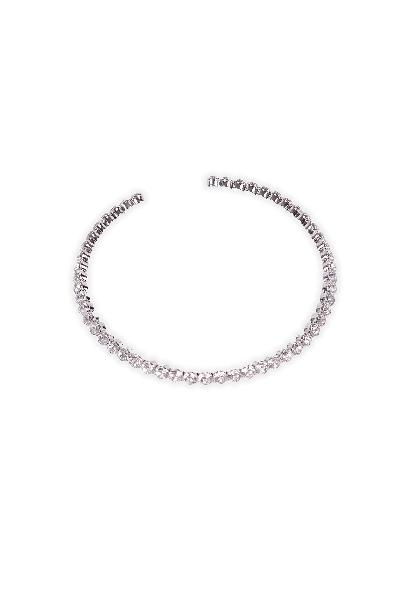 Cortefiel Open crystal necklace
