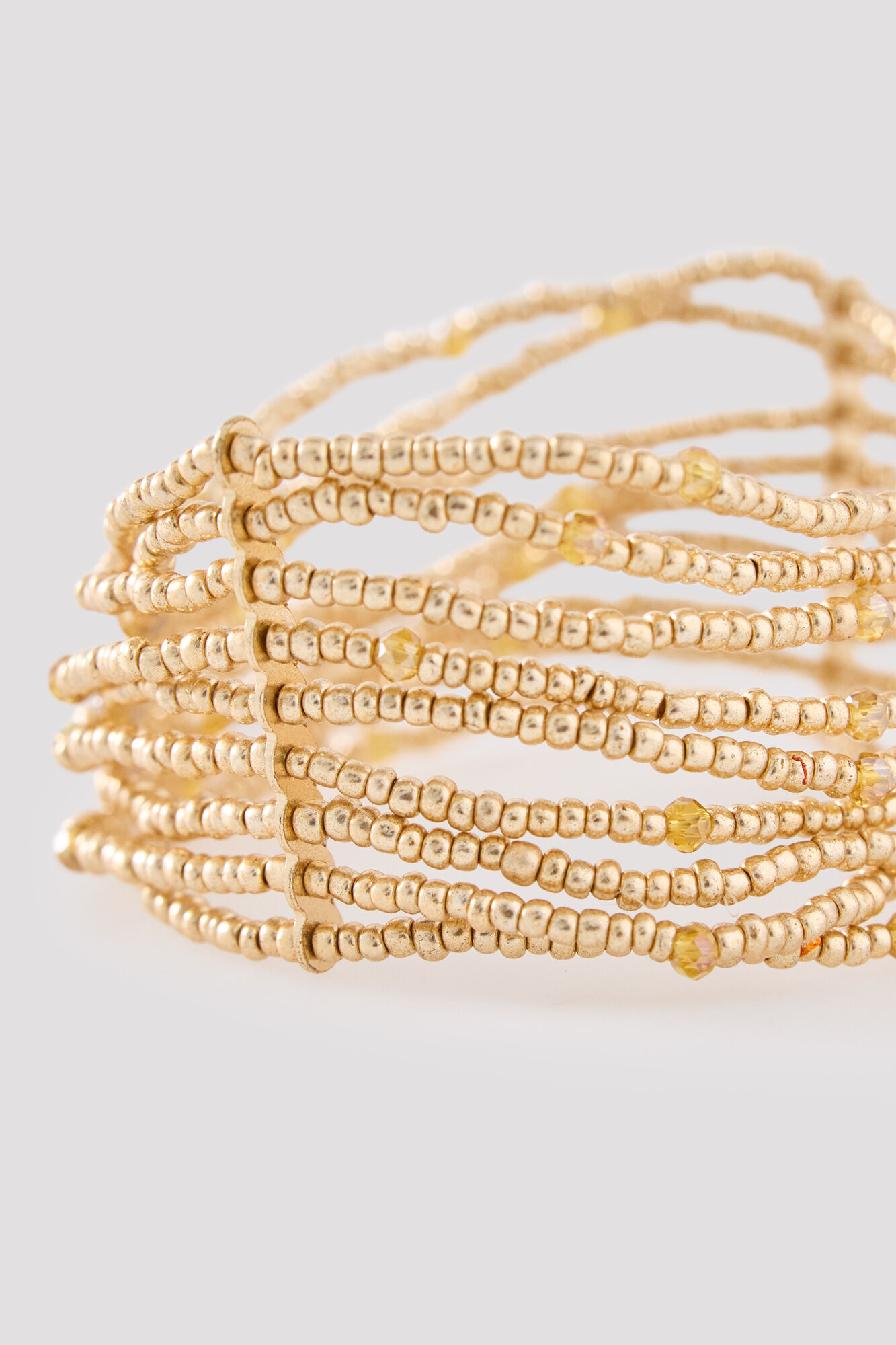 Cortefiel Bead row bracelet