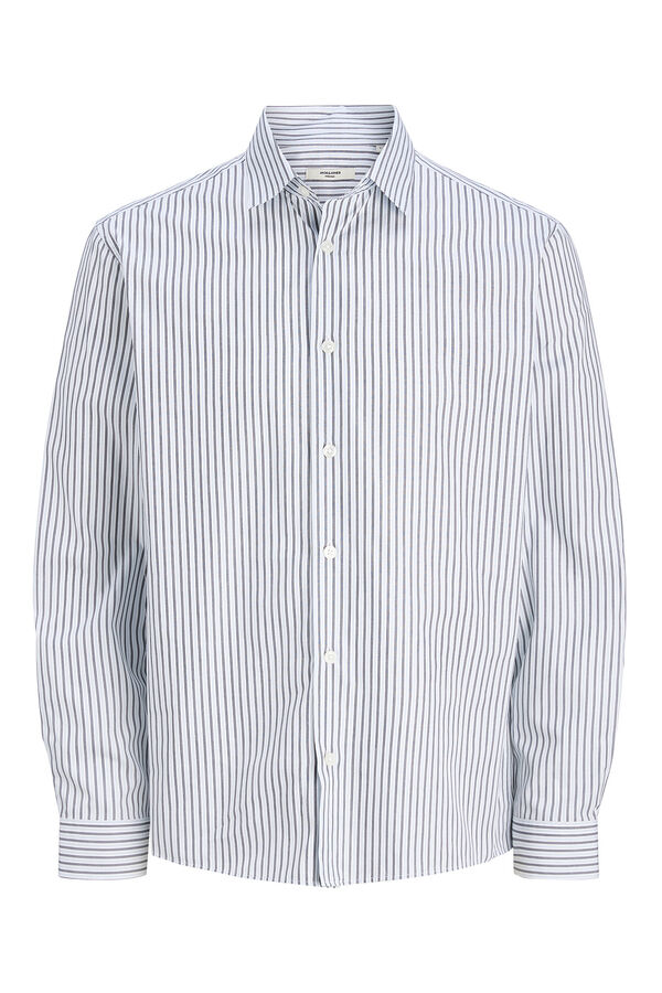 Jack & Jones Relaxed fit cotton shirt Blue