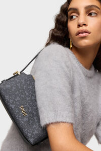 Tous Minibolso gris oscuro Kaos Mini Lines