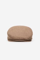 Cortefiel Classic fabric cap Camel