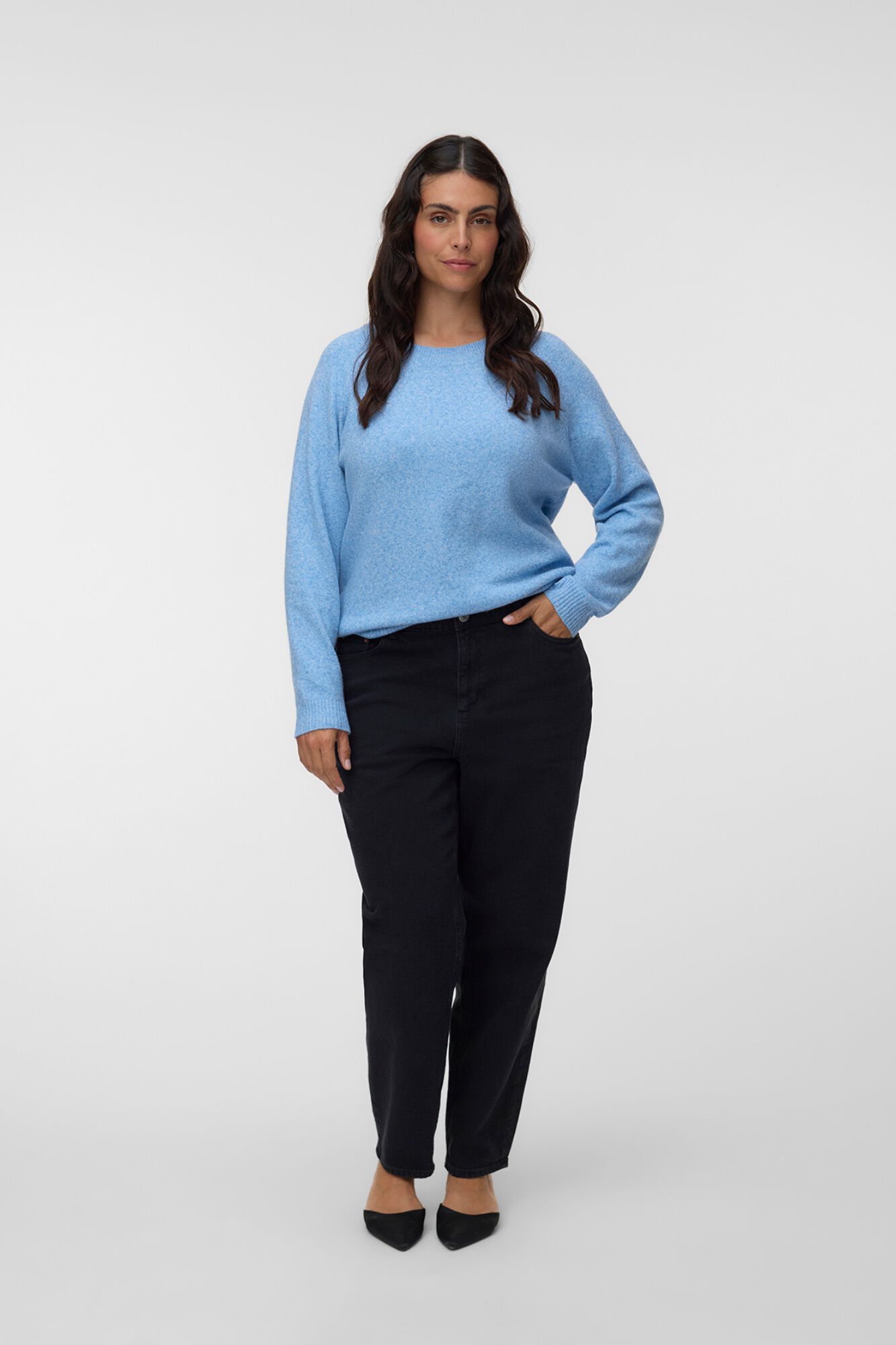 Vero Moda Curve Camisola de malha soft touch
