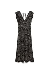 Vero Moda Vestido comprido decote em bico Preto