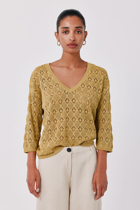Jersey calados lurex
