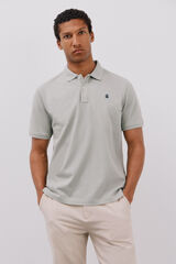 Cortefiel Basic piqué polo shirt Kaki
