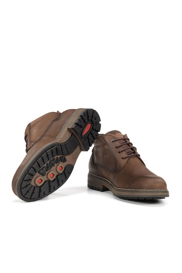 Fluchos Botim Truman para homem Castanho