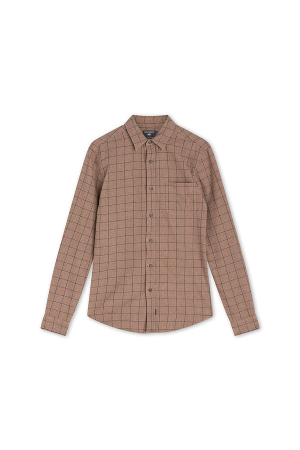 Dockers Camisa Original Castanho