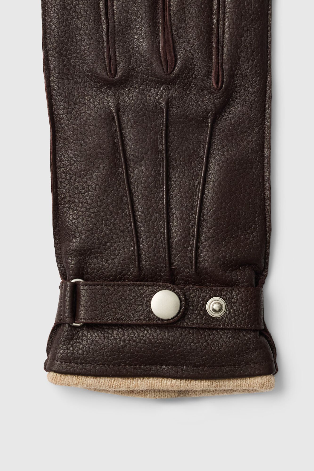 Selected 100% leather gloves