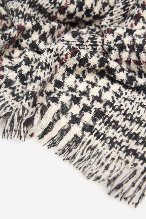 Cortefiel Harris check scarf Multicolour