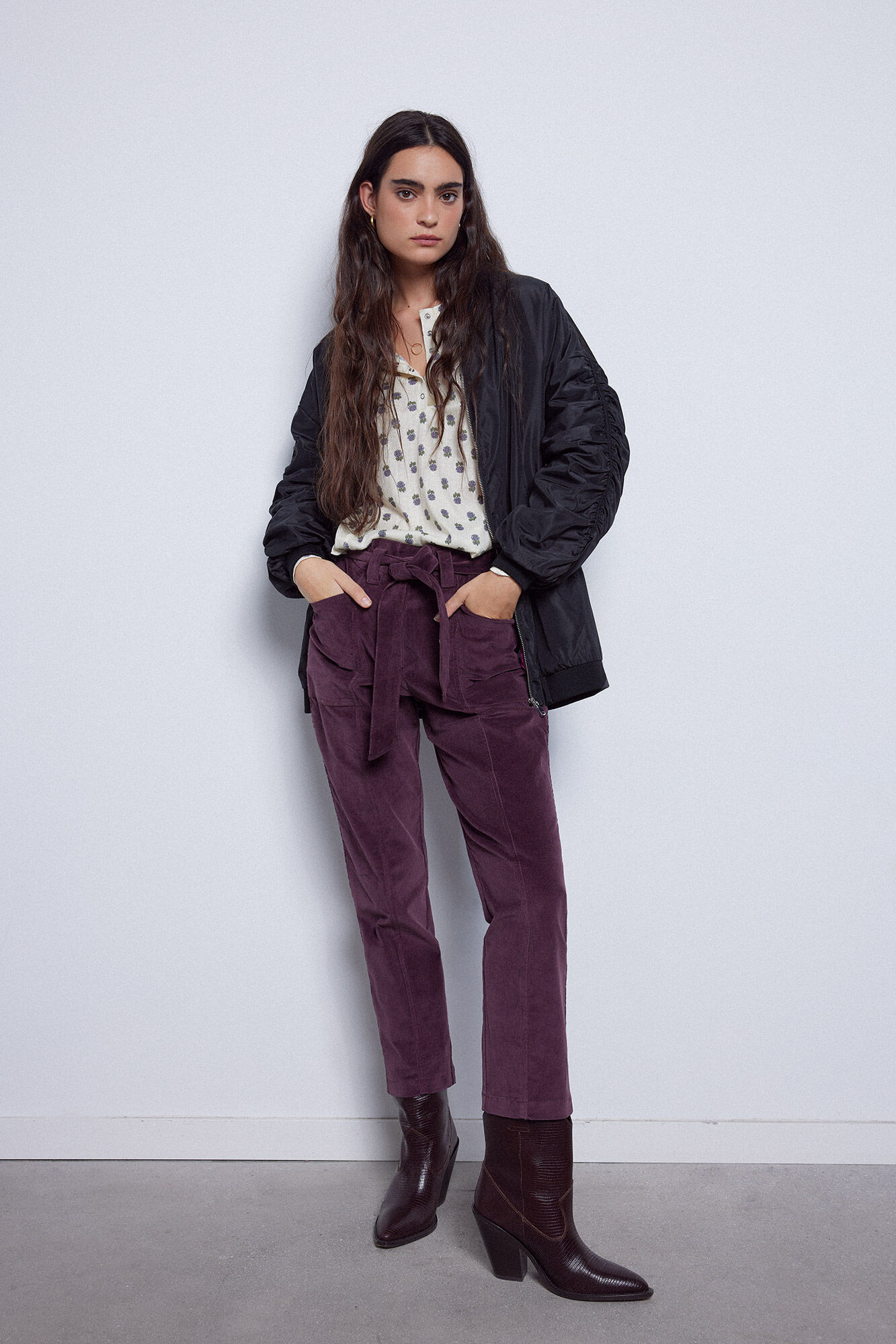 Pantalones pana on sale mujer cortefiel